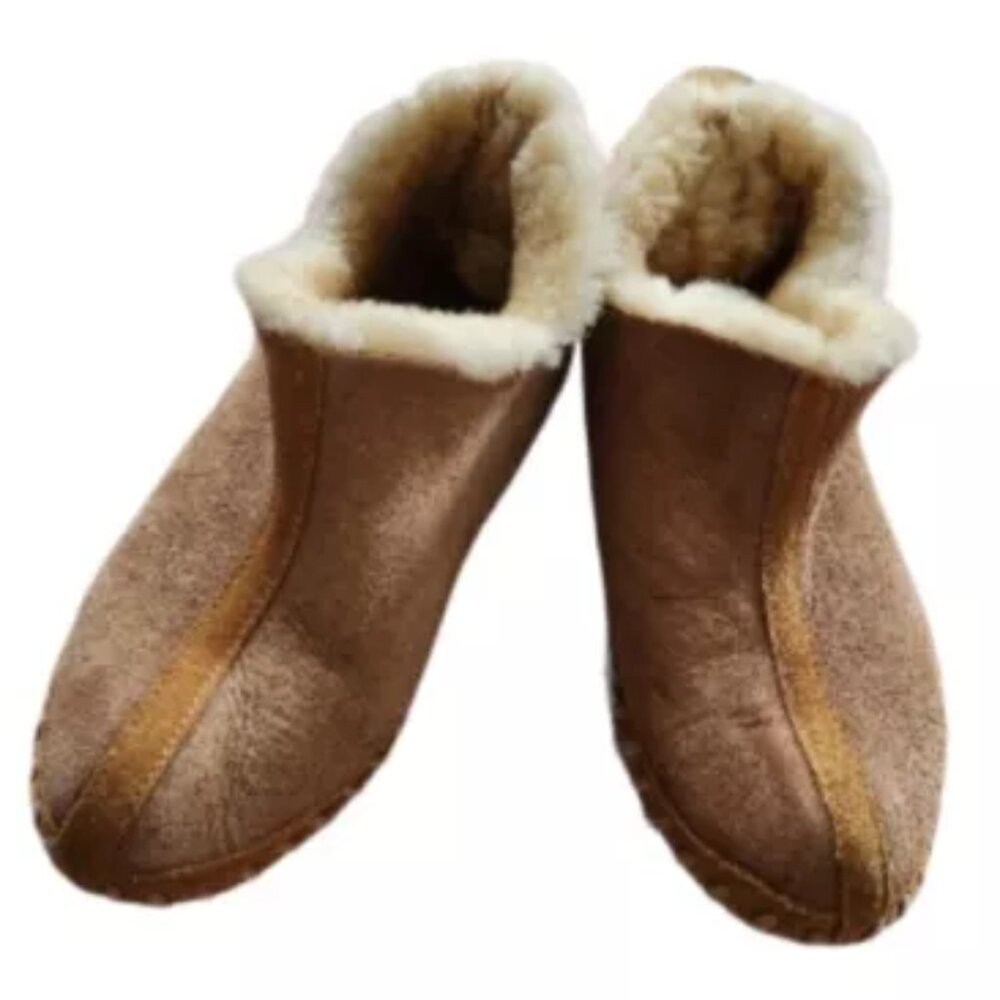 LL Bean slippers Sherpa lining size 8